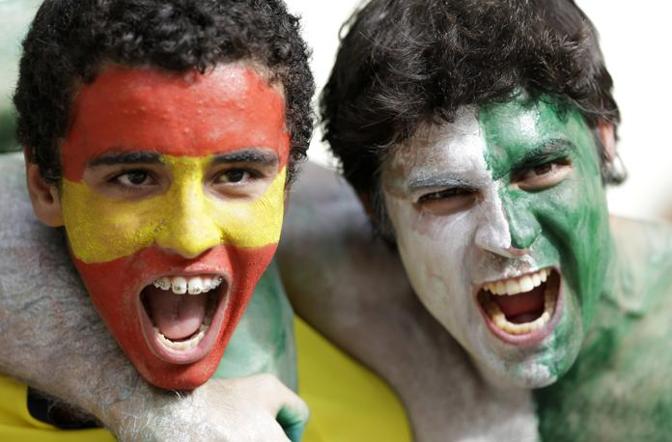 Fortaleza, terzo match del gruppo B per Spagna e Nigeria: i brasiliani si dividono nel tifo. Ap